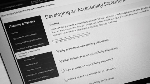 Digitale tool om toegankelijkheidsverklaring mee te maken
