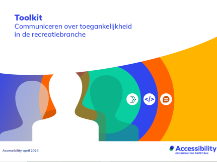 Voorblad Toolkit Communiceren over toegankelijkheid in de recreatiebranche