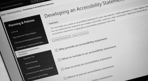 Digitale tool om toegankelijkheidsverklaring mee te maken